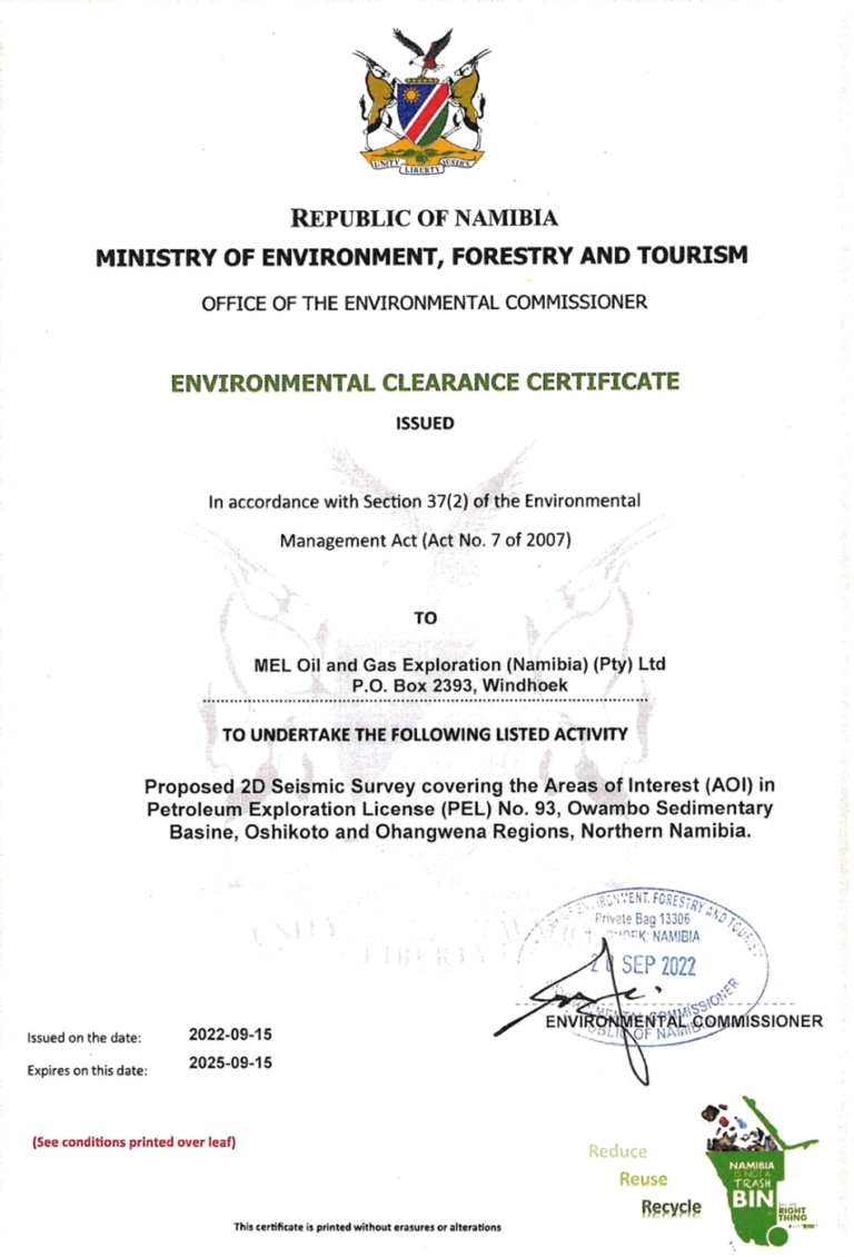 Environmental Clearance Certificate (ECC) is now issued Monitor